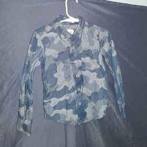 Cute toddler camouflage